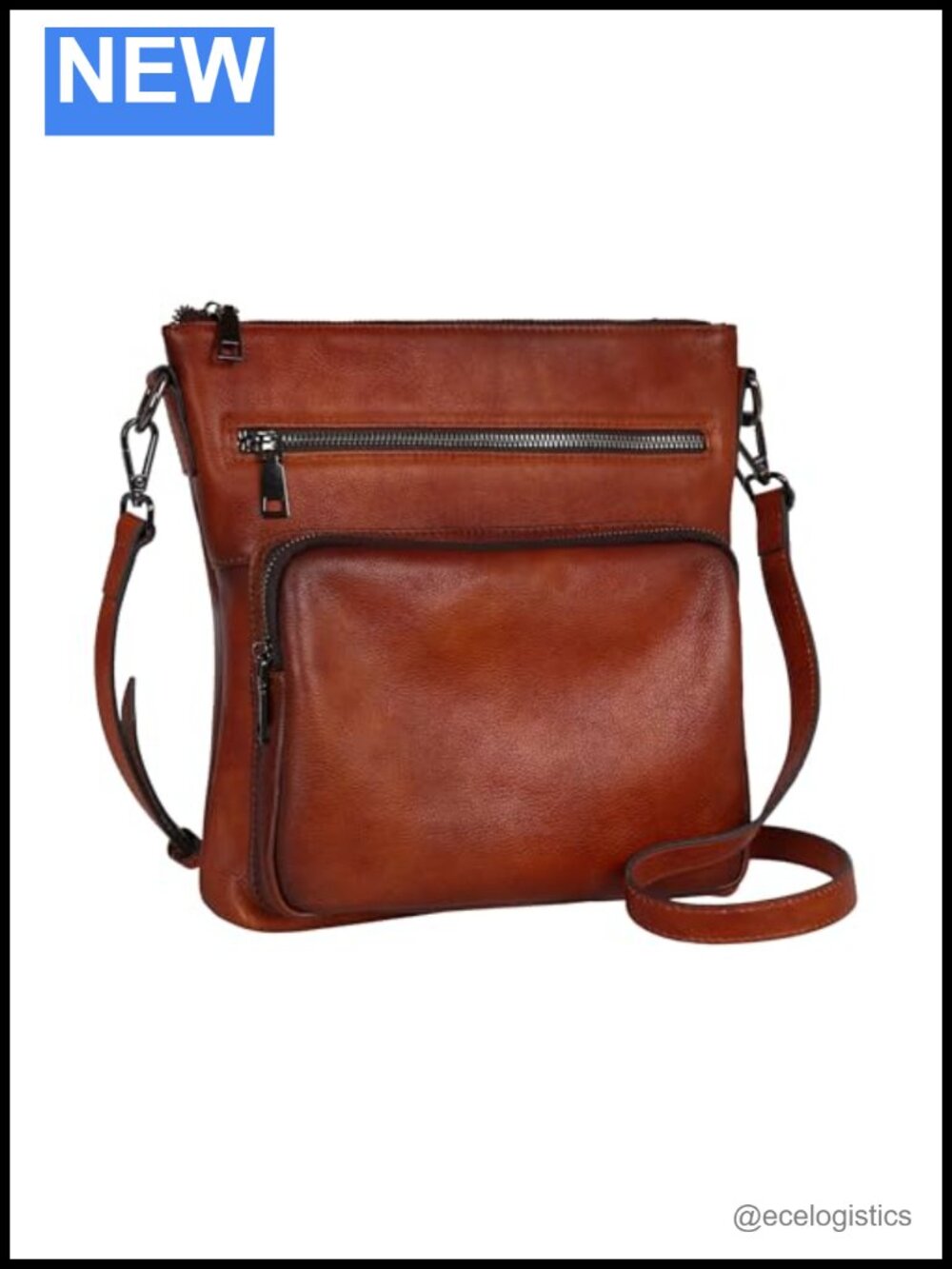 Genuine Leather Crossbody Bag Women Shoulder Purse Satchel Handbag